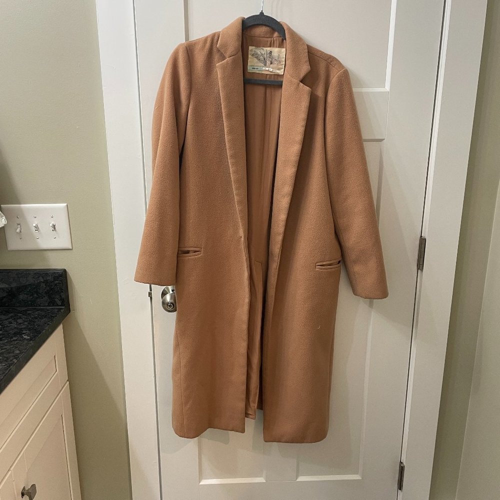 Urban Outfitters Camel Coat
